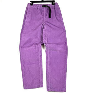 Levi's Skateboarding Men's Small Purple Corduroy Belted Loose Tapered Pants
